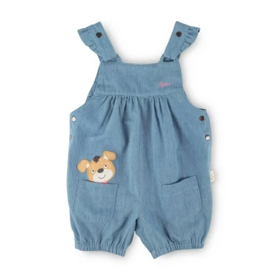 Abbildung von sigikid Latzbermuda Funny DOG Latzhose für Kinder, Größe: 86, Blau