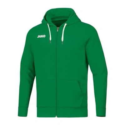 Abbildung von JAKO Herren Kapuzenjacke Base, Sportgrün, 3XL