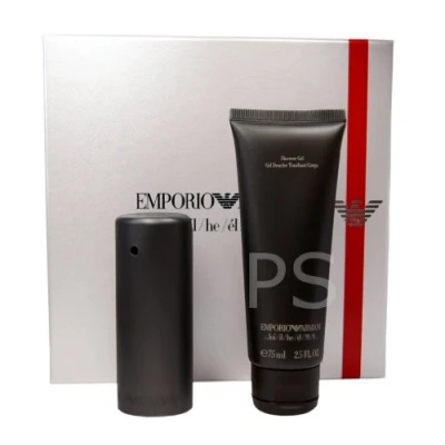 Abbildung von Giorgio Armani Lui Geschenkset homme / men, Eau de Toilette, Vaporisateur Spray 30 ml, Duschgel 75 2 Artikel
