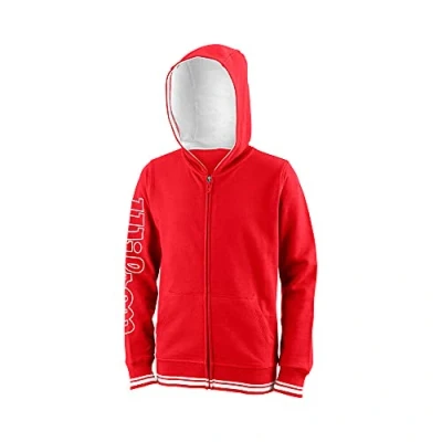 Abbildung von Wilson Y Team II FZ Hoody Bk XS