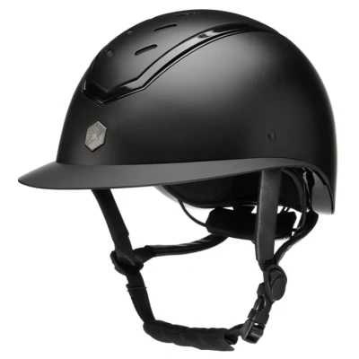 Abbildung von Charles Owen Reithelm Kylo Wide Peak Black Matte/Black Gloss 56 58cm