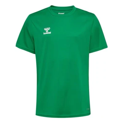 Abbildung von Hummel Essential SS Tshirt basic für Kinder, Größe: 140, Jelly bean