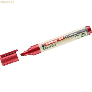 Abbildung von edding Whiteboardmarker 29 EcoLine nachfüllbar 1 5mm rot