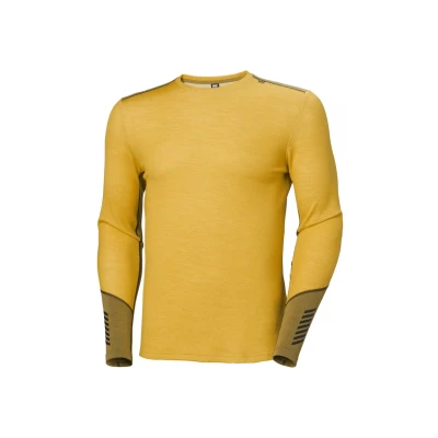 Abbildung von Helly Hansen LIFA Midweight CREW Unterhemd/shirt, Herren, Größe: XL, Golden glow