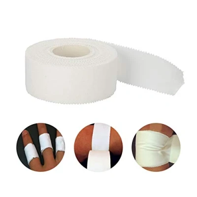 Abbildung von Selbstklebende Bandage, elastische Qualitäts kohäsive Bandagen Kniebandage Baumwolle Bandage Finger Handgelenk Knöchelschutz (2.5CM*10M)