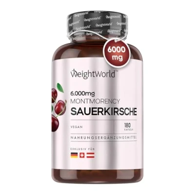 Abbildung von maxmedix Montmorency Sauerkirschen Kapseln