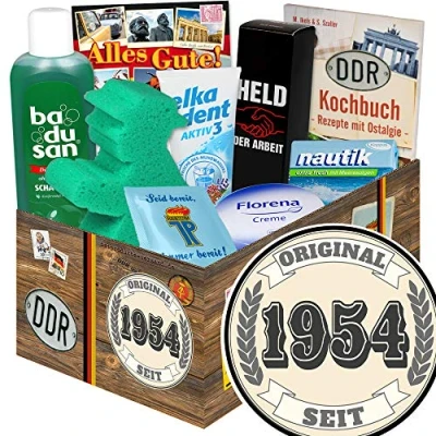 Abbildung von Original seit 1954/1954 Geschenkpaket/Pflege Geschenkbox DDR 70.