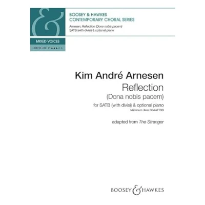 Abbildung von Reflection: (Dona nobis pacem). gemischter Chor (SATB divisi), Klavier ad lib.. Chorpartitur. (Contemporary Choral Series)