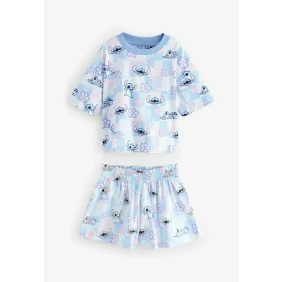 Abbildung von Next Regular FIT Stitch 2 PACK Nachtwäsche Set für Kinder, Größe: 110, Blue ecru