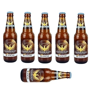 Abbildung von Original Belgisches Bier GRIMBERGEN Blanche 6% vol 6 x 33 cl. inc. 0,48 MEHRWEG Pfand