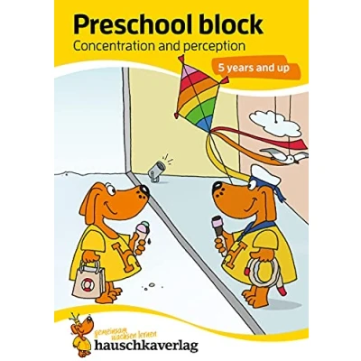 Abbildung von Preschool Activity Book for 5 Years Boys and Girls Concentration perception: Colourful puzzle block fun educational development (Kids ... kindergarten preschool, Band 734)