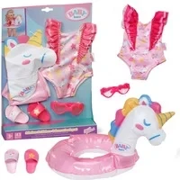 Abbildung von BABY born® Schwimm Set Einhorn 43cm, Puppenzubehör