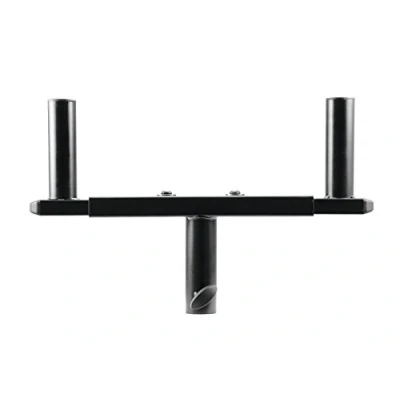 Abbildung von OMNITRONIC GB 1 Stativgabel Gabel um 2 Lautsprecher auf EIN Stativ zu bringen, Abstand 310 490 mm