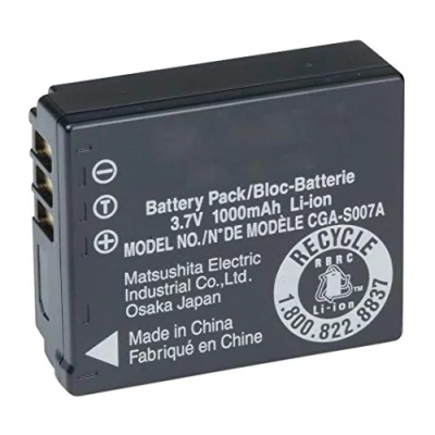 Abbildung von Amsahr Digital Replacement Camera and Camcorder Battery for Panasonic CGA: S007, S007A1B