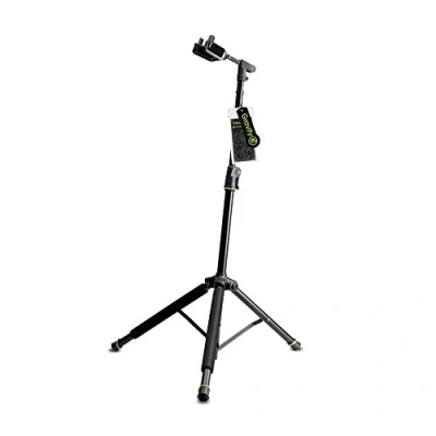 Abbildung von Gravity GS 01 NHB Faltbarer Gitarrenständer Neckhug schwarz