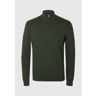 Abbildung von Selected Homme Male Strickpullover Half Zip