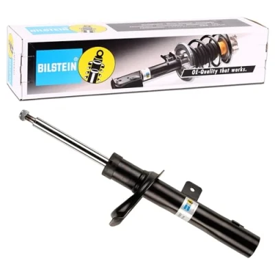 Abbildung von BILSTEIN B4 OE Replacement 22 052957 Stoßdämpfer Vorderachse links Gasdruck Zweirohr Federbein unten Platte, oben Stift PEUGEOT: 206 Schrägheck