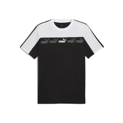 Abbildung von Puma Around THE Block Tshirt print, Herren, Größe: XL, Black