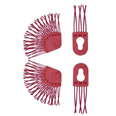 Abbildung von FANZTOOL Ersatzmesser Set Rasentrimmer Zubehör Rasentrimmermesser für 20V 20Stk. (Fugenbürste)