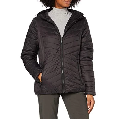 Abbildung von Regatta Damen Voltera Loft Lightweight Water Repellent Insulated Heated Baffle Quilted Jacket Jacke, Schwarz, 44