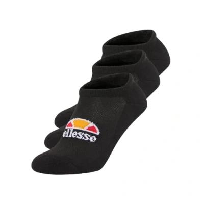 Abbildung von ellesse Unisex Rebi 3er Pack Trainer Liner Socken, Schwarz, 7 11