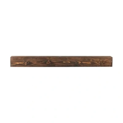 Abbildung von VEVOR Kaminsims Kaminkonsole Kaminverkleidung Schweberegal 213,3cm Naturbraun