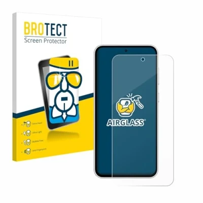 Abbildung von BROTECT Schutzglas für Samsung Galaxy S23 FE Schutzfolie Panzer Folie Glas [Extrem Kratzfest 9H, Anti Fingerprint, Ultra Transparent]