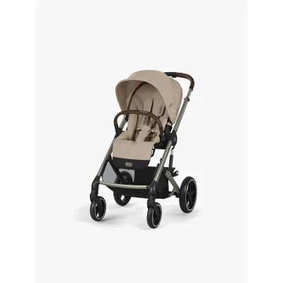 Abbildung von Cybex BALIOS S Lux Kinderwagen, Almond Beige/Taupe