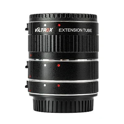 Abbildung von VILTROX® DG C AF Autofokus Zwischenringe Makro Extension Tube Set 12 mm 20 und 36 für Canon EOS EF s Objektiv