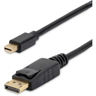 Abbildung von StarTech.com 1m Mini DisplayPort auf 1.2 Kabel 4K x 2K UHD Adapter DP Monitorkabel mDP Konverterkabel (MDP2DPMM3)