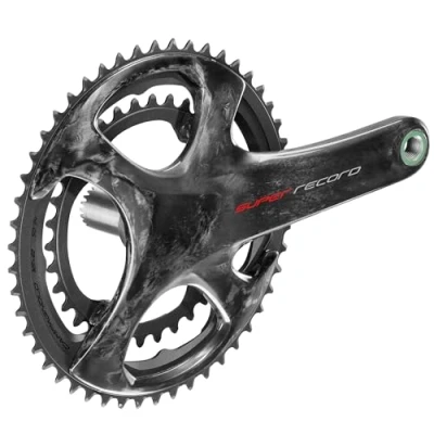 Abbildung von Campagnolo Kurbelgarnitur Super Record 12 Fach Ultra Torque TI FC19 SR12262 3...