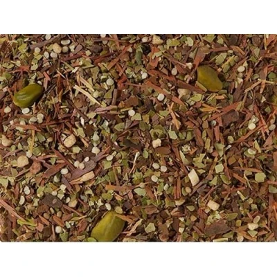 Abbildung von teemando® 1 kg Mateteemischung Hanf Smoking Mate Pistazien Karamell Note aromatisiert