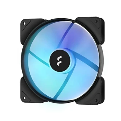 Abbildung von Fractal Design Aspect 14 RGB 140 mm 1000 RPM Black Frame 3 Pack Computer Fan