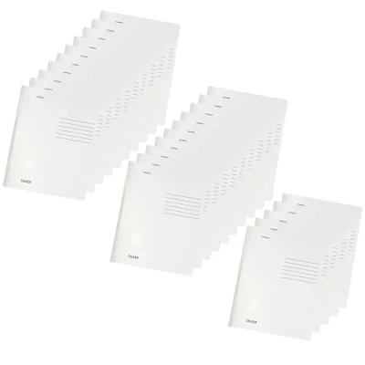 Abbildung von Original Falken 25er Pack Schnellhefter Intensivfarben. Made in Germany. Aus Recycling Karton für DIN A4 kaufmännische und Behördenheftung weiß Blauer Engel Hefter ideal Büro Schule