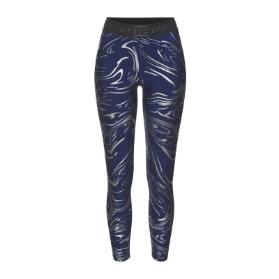 Abbildung von LASCANA ACTIVE Funktionsleggings, Sportleggings mit glänzendem Print und 3D Schriftzug