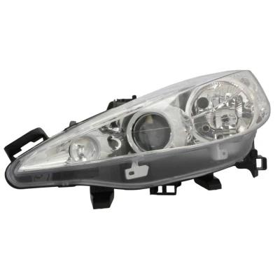 Abbildung von TYC 20 1062 05 2 Scheinwerfer links H7/H1/H7 mit Abbiegelicht für Rechtsverkehr Elektromotor PEUGEOT: 207 Schrägheck, CC, SW
