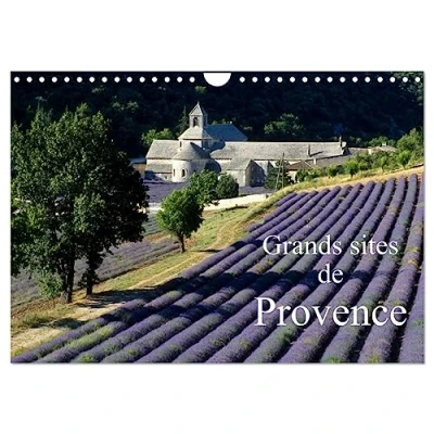 Abbildung von Grands sites de Provence (Wandkalender 2025 DIN A4 quer), CALVENDO Monatskalender