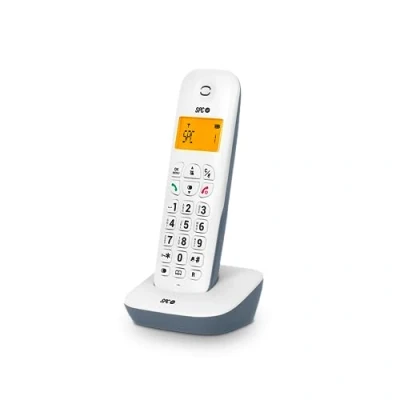 Abbildung von SPC Air Schnurloses Festnetztelefon mit beleuchtetem Display, Anrufer ID, Telefonbuch 20 Kontakten, Stummschaltfunktion, 5 verfügbare Melodien, Gap Kompatibilität und ECO Modus Weiß