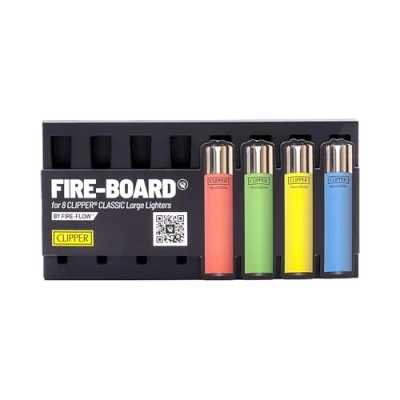 Abbildung von FIRE Board/Clipper Sammel Board Feuerzeug Aufbewahrung für Clipper Classic Large (für 8 Clipper)