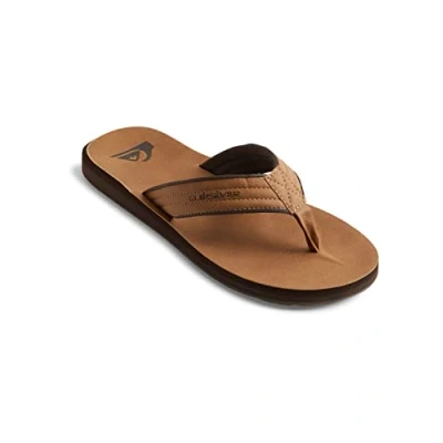 Abbildung von Quiksilver Carver Zehentrenner, Herren, Größe: 40, Beige