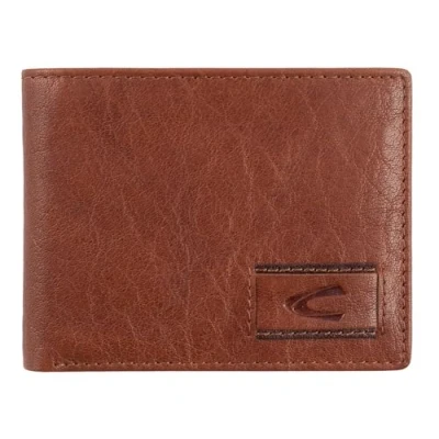 Abbildung von camel active Geldbörse Panama Herrenbörse Lederbörse Brieftasche klein, cognac braun