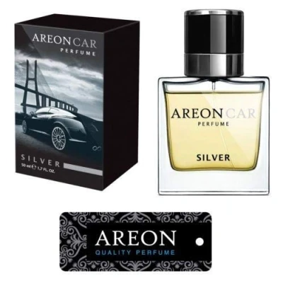 Abbildung von AREON Lufterfrischer LUX Parfüm Silber 50ml + AQUAREL
