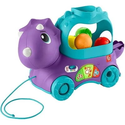 Abbildung von Fisher Price® Nachziehspielzeug Bällespaß Nachzieh Dino