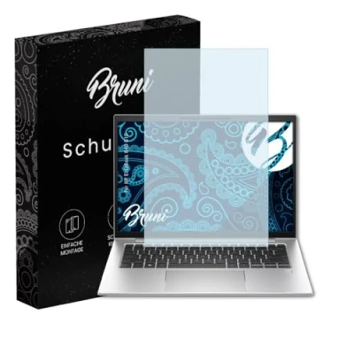 Abbildung von Bruni Schutzfolie kompatibel mit HP EliteBook 840 G10 Folie, glasklare Displayschutzfolie (2X)