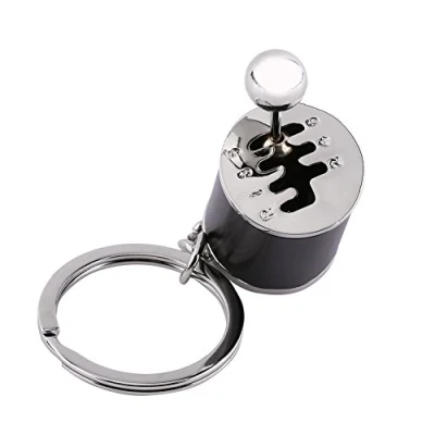 Abbildung von JULYKAI Automatisches Münz Modell, Schlüsselanhänger, Spielzeug, Geschwindigkeitswechsel, Gadgets, Sammlerstück, Geschenk für Taschen / (schwarz)