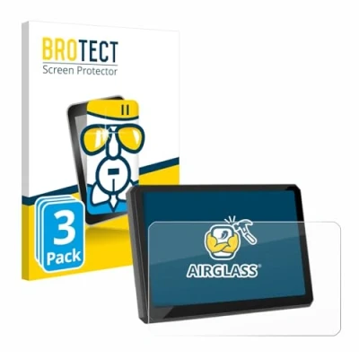 Abbildung von BROTECT Schutzglas für Carpuride W702BS 7&quot; (3 Stück) Schutzfolie Panzer Folie Glas [Extrem Kratzfest 9H, Anti Fingerprint, Ultra Transparent]