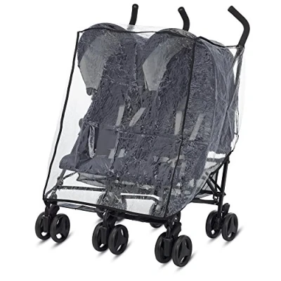 Abbildung von Inglesina A096AH840 Regenschutz für den Zwillingsbuggy Twin Swift