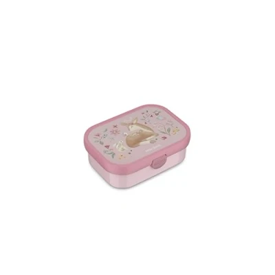 Abbildung von Mepal Lunchbox Campus Little Dutch Bento für Kinder Brotdose mit Fach &amp; Gabel Meal Prep Box Clip Verschluss BPA frei Spülmaschinenfest 750 ml Fairy Garden
