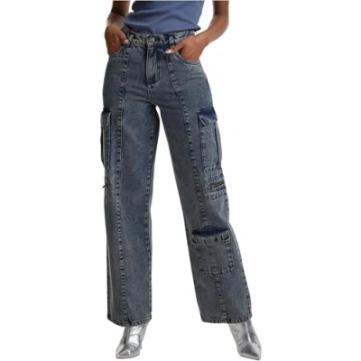 Abbildung von Urban Classics Loose Jeans Relaxed Fit, Damen, Größe: 33, Dirty washed