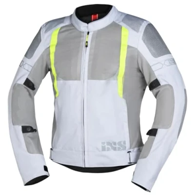 Abbildung von IXS Trigonis Air Sportstourer Textiljacke hellgrau/grau/n. g XXL Herren